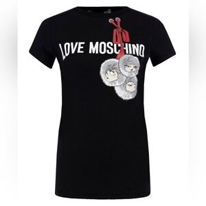 Love Moschino Black T-Shirt